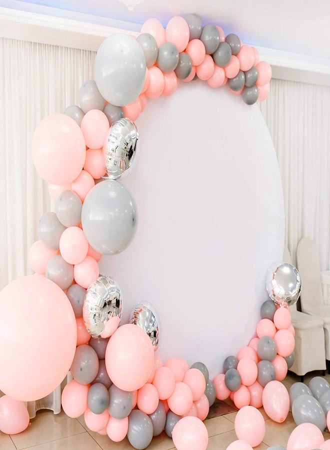 Flyloons Orange Pastel Balloons Pack of 100 for birthday decoration items also suitable Baby Shower, Anniversary, Wedding, Celebration, Party - Image 3
